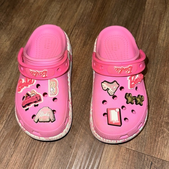CROCS Other - Little Girl Barbie Crocs C13